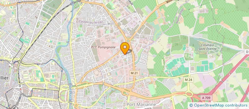 localisation de l'entreprise MONSIEUR ALI GASSI à MONTPELLIER