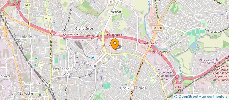 localisation de l'entreprise MONSIEUR ALI GHADDAR  TOULOUSE