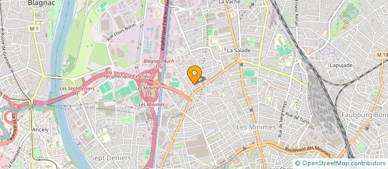 localisation de l'entreprise MONSIEUR ALI GHARBI  TOULOUSE