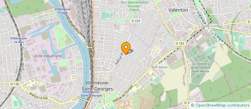 localisation de l'entreprise MONSIEUR ALI GHERISSI  VILLENEUVE-SAINT-GEORGES