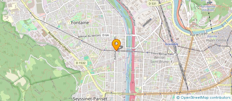 localisation de l'entreprise MONSIEUR ALI GHOLAMI à FONTAINE