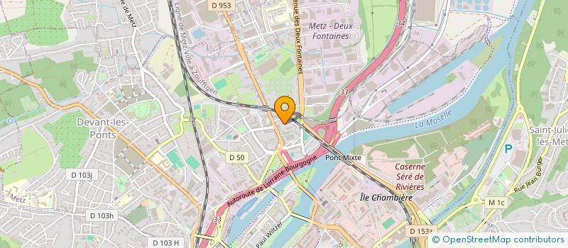 localisation de l'entreprise MONSIEUR ALI GHOUBALI  METZ