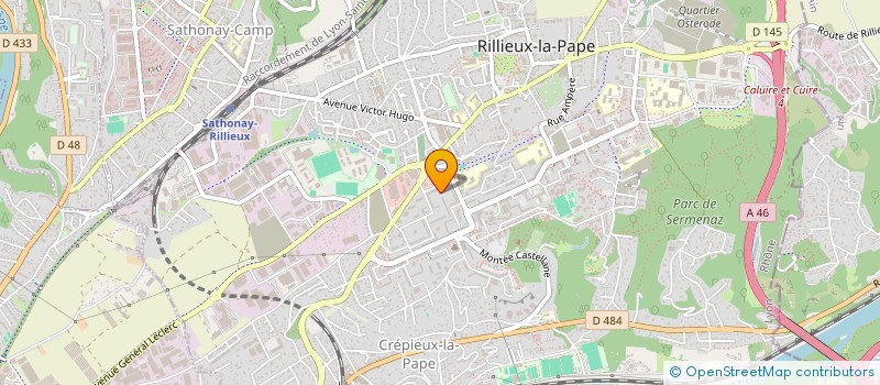 localisation de l'entreprise MONSIEUR ALI GHRAB  RILLIEUX-LA-PAPE