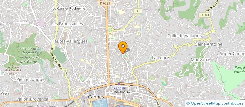 localisation de l'entreprise MONSIEUR ALI GOUASMIA à CANNES