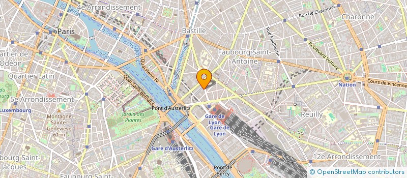 localisation de l'entreprise MONSIEUR ALI GRIBAA  PARIS