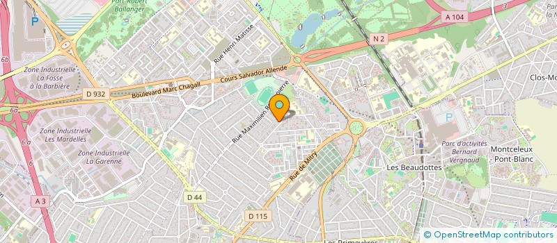 localisation de l'entreprise MONSIEUR ALI GRINE à AULNAY-SOUS-BOIS