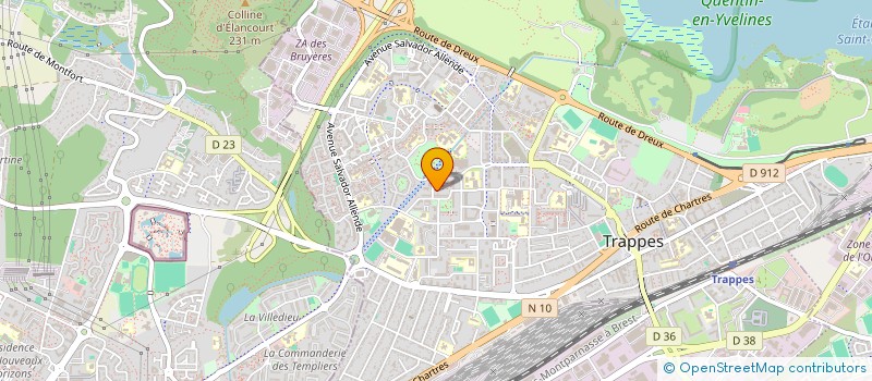 localisation de l'entreprise MONSIEUR ALI-GUEYE CISSOKHO  TRAPPES