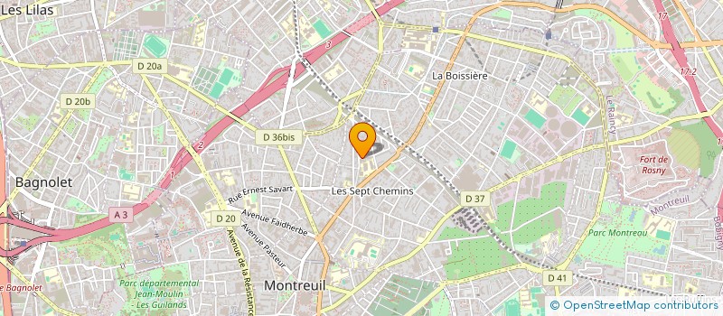 localisation de l'entreprise MONSIEUR ALI GUL SAHIL à MONTREUIL