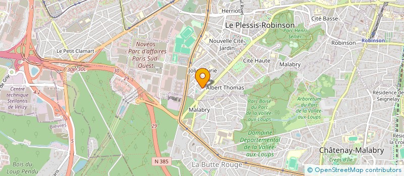 localisation de l'entreprise MONSIEUR ALI GUN à LE PLESSIS-ROBINSON