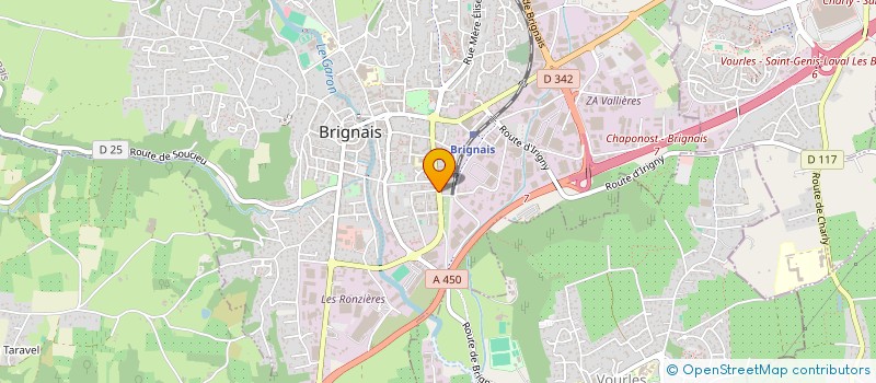 localisation de l'entreprise MONSIEUR ALI GUREL à BRIGNAIS