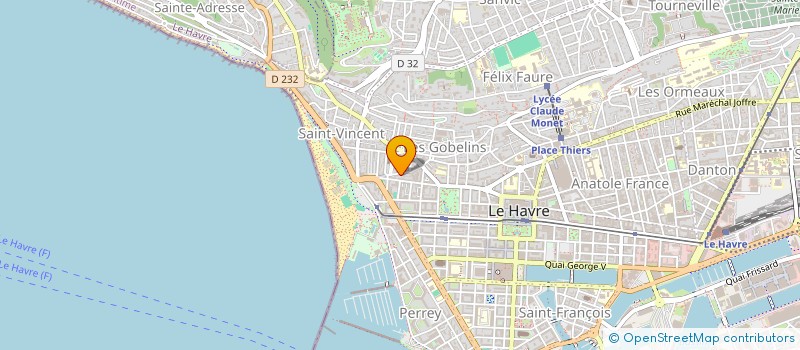 localisation de l'entreprise MONSIEUR ALI HABET à LE HAVRE