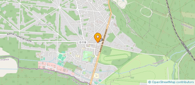 localisation de l'entreprise MONSIEUR ALI HAIDER  LAMORLAYE