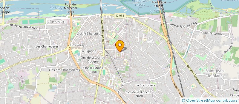 localisation de l'entreprise MONSIEUR ALI HALADOU ISSA  ORLEANS