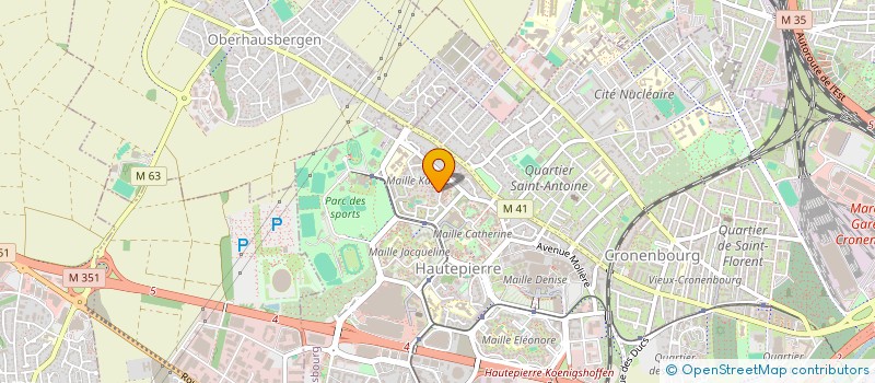 localisation de l'entreprise MONSIEUR ALI HALBOUNI à STRASBOURG