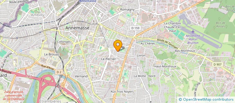 localisation de l'entreprise MONSIEUR ALI HALICI à ANNEMASSE