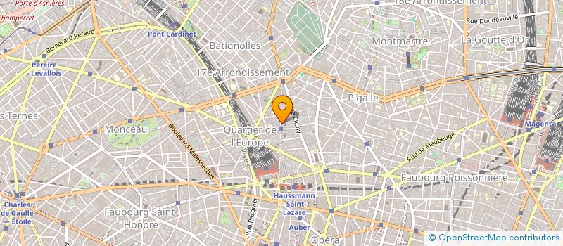 localisation de l'entreprise MONSIEUR ALI HAMDANE à PARIS