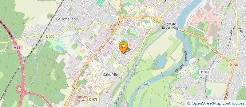 localisation de l'entreprise MONSIEUR ALI HAMDAOUI à DOLE