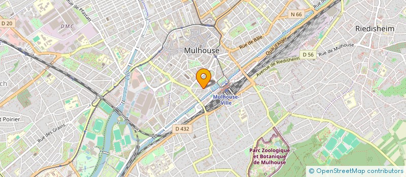 localisation de l'entreprise MONSIEUR ALI HAMID MOHAMED  MULHOUSE