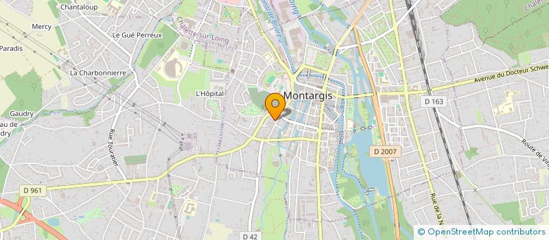 localisation de l'entreprise MONSIEUR ALI HAMIDI à MONTARGIS