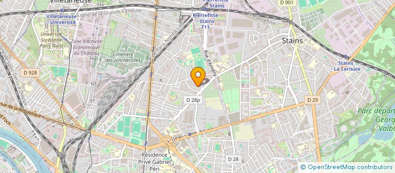 localisation de l'entreprise MONSIEUR ALI HAMMAD  SAINT-DENIS