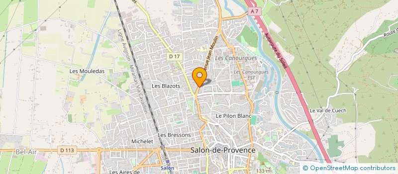 localisation de l'entreprise MONSIEUR ALI HAMMADIDI  SALON-DE-PROVENCE