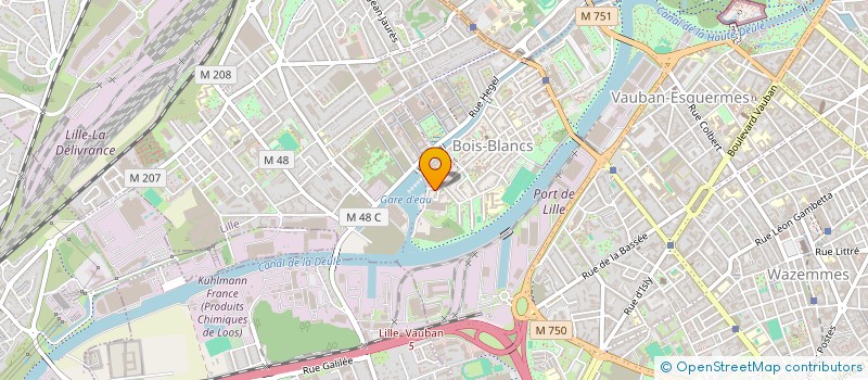 localisation de l'entreprise MONSIEUR ALI HAMMIA  LILLE