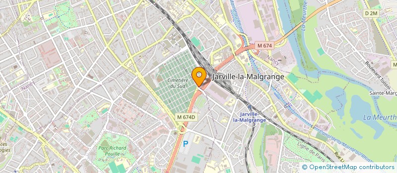 localisation de l'entreprise MONSIEUR ALI HAMOUCHI  NANCY