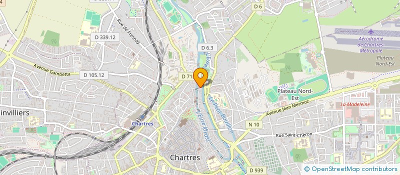 localisation de l'entreprise MONSIEUR ALI HAMOUN à CHARTRES