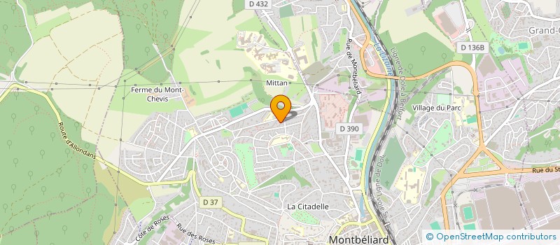 localisation de l'entreprise MONSIEUR ALI HAMRIOUI à MONTBELIARD