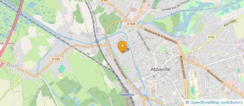 localisation de l'entreprise MONSIEUR ALI HAMZA  ABBEVILLE