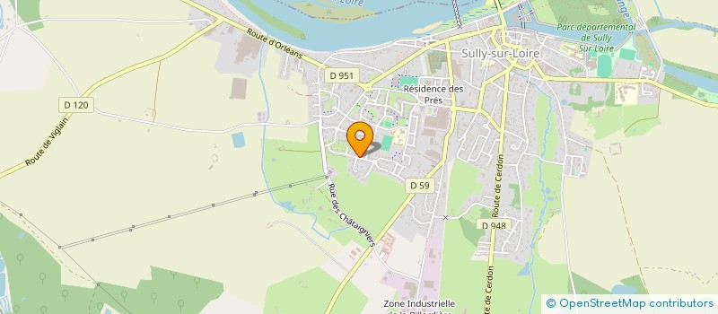 localisation de l'entreprise MONSIEUR ALI HANOUN à SULLY-SUR-LOIRE