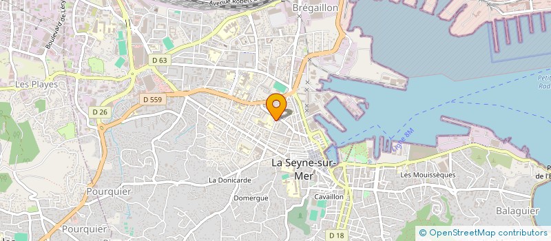 localisation de l'entreprise MONSIEUR ALI HARMEL à LA SEYNE-SUR-MER