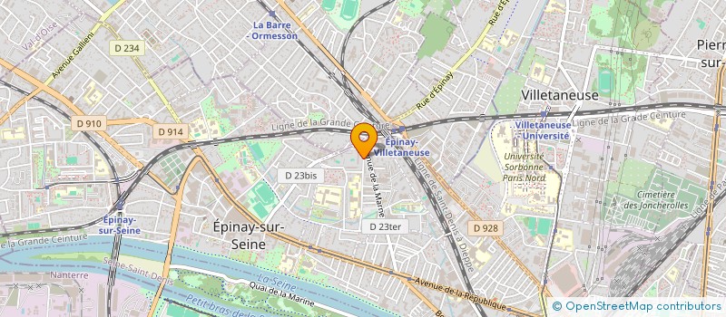 localisation de l'entreprise MONSIEUR ALI HARZALLI à EPINAY-SUR-SEINE