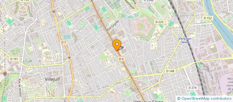 localisation de l'entreprise MONSIEUR ALI HASAN à VITRY-SUR-SEINE