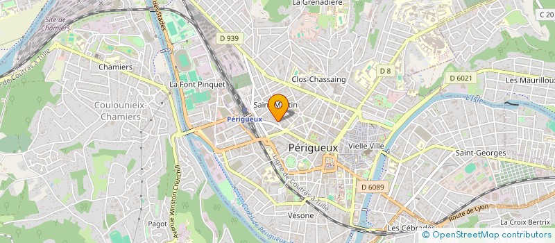 localisation de l'entreprise MONSIEUR ALI HASSAN  PERIGUEUX