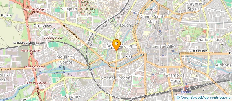 localisation de l'entreprise MONSIEUR ALI HASSAN  RENNES