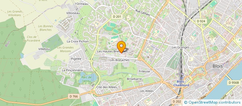 localisation de l'entreprise MONSIEUR ALI HASSAN  BLOIS