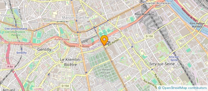 localisation de l'entreprise MONSIEUR ALI HASSAN ABAKAR  IVRY-SUR-SEINE