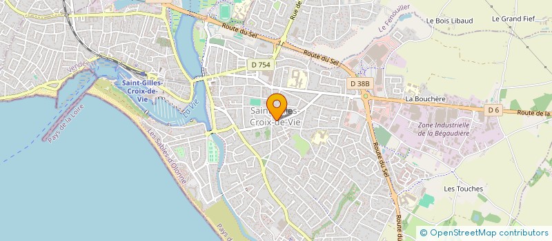 localisation de l'entreprise MONSIEUR ALI HASSAN KHAN  SAINT-GILLES-CROIX-DE-VIE