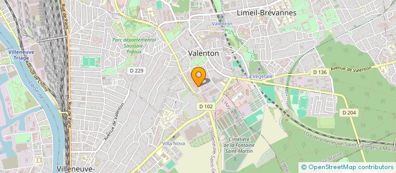 localisation de l'entreprise MONSIEUR ALI HASSANI  VALENTON