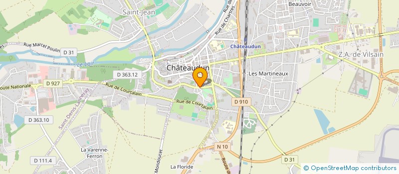 localisation de l'entreprise MONSIEUR ALI HASSINE à CHATEAUDUN