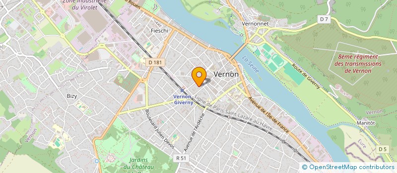 localisation de l'entreprise MONSIEUR ALI-HAYDAR ATMACA à VERNON