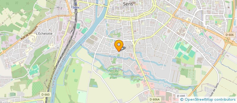 localisation de l'entreprise MONSIEUR ALI HERICHE  SENS