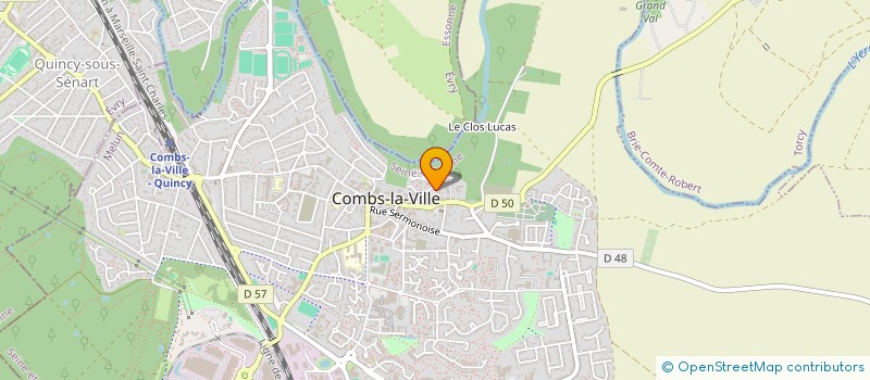 localisation de l'entreprise MONSIEUR ALI HOUMA  COMBS-LA-VILLE