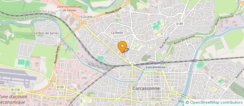 localisation de l'entreprise MONSIEUR ALI HOUSNI à CARCASSONNE