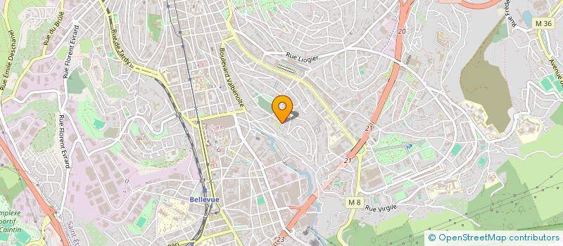 localisation de l'entreprise MONSIEUR ALI HOUSSEIN  SAINT-ETIENNE