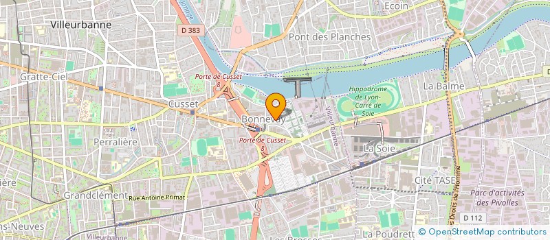 localisation de l'entreprise MONSIEUR ALI HTIRA  VILLEURBANNE