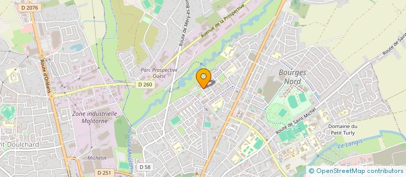 localisation de l'entreprise MONSIEUR ALI HUSAINI  BOURGES