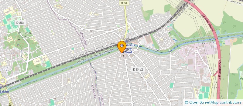 localisation de l'entreprise MONSIEUR ALI IBA  VILLEPARISIS