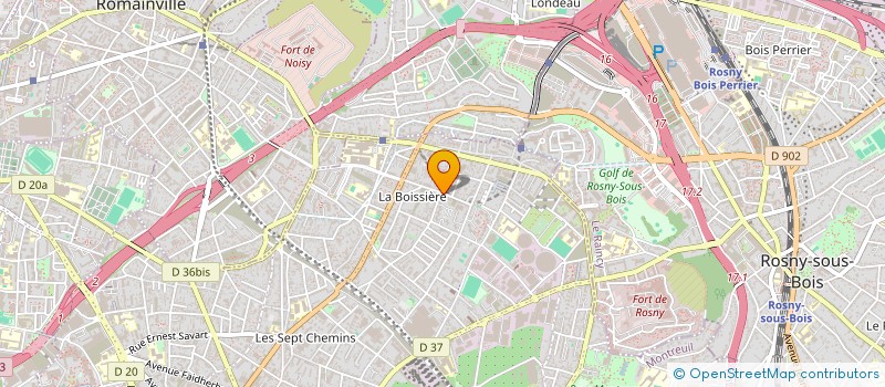 localisation de l'entreprise MONSIEUR ALI IBERSIENE à MONTREUIL